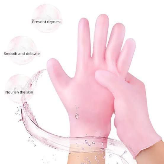 Silicone Gel Spa Socks & Glove Set (1 Pair) – For Dry, Cracked Skin