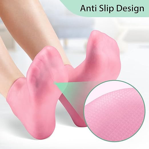 Moisturizing Gel Socks – Heel Crack Repair & Relief