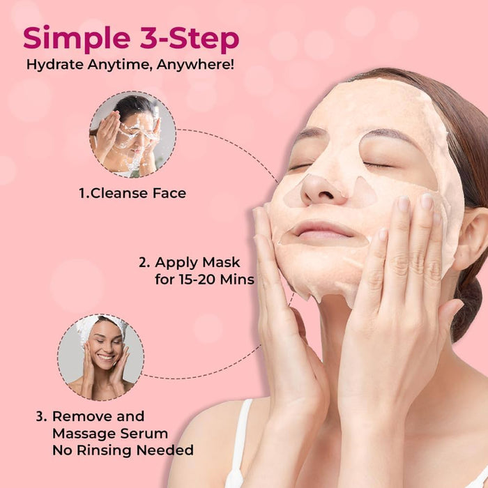 Korean Face Sheet Mask – Hydrating & Revitalizing Skincare Treatment