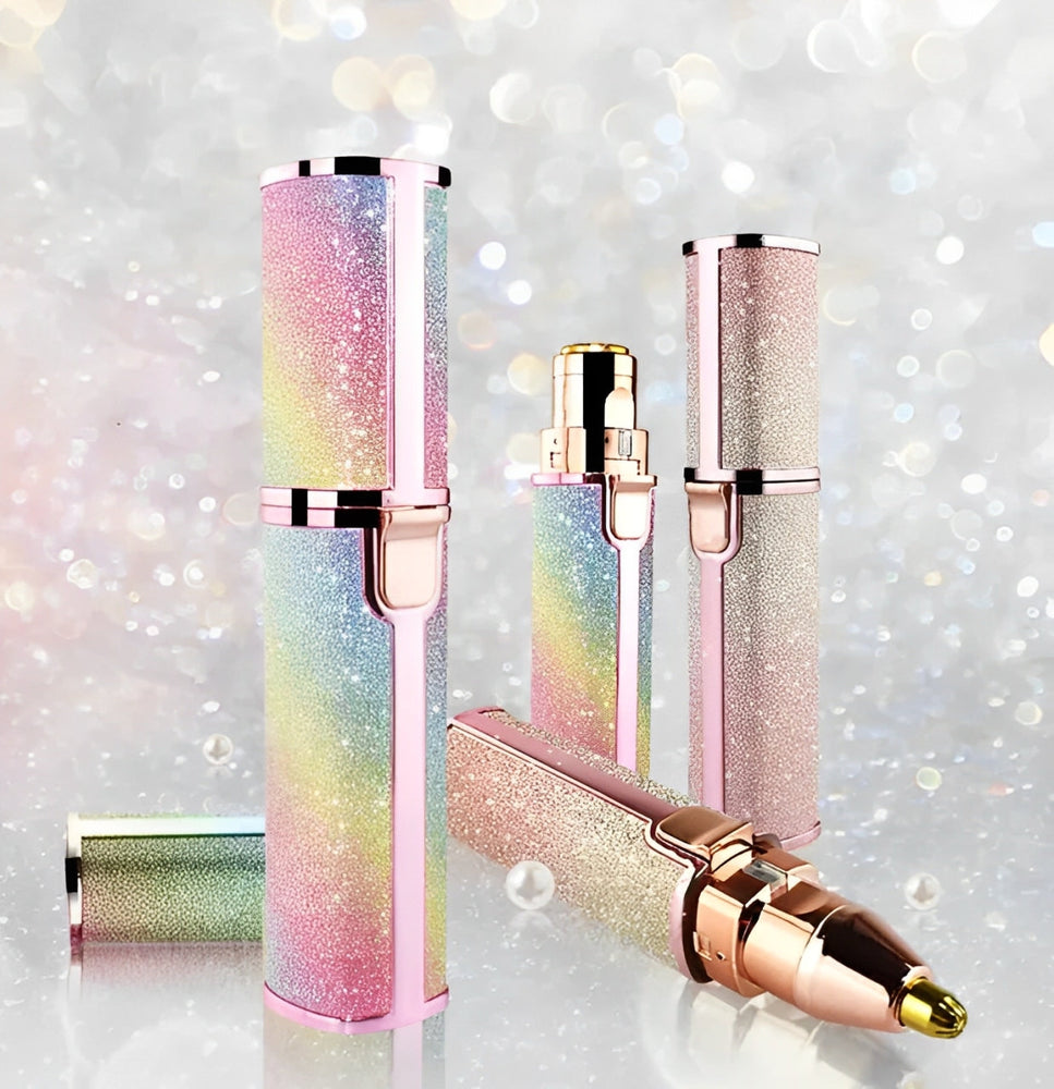 2-in-1 Electric Eyebrow & Facial Hair Trimmer