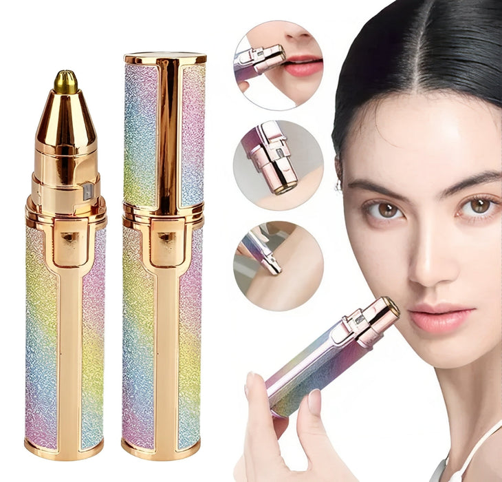 2-in-1 Electric Eyebrow & Facial Hair Trimmer