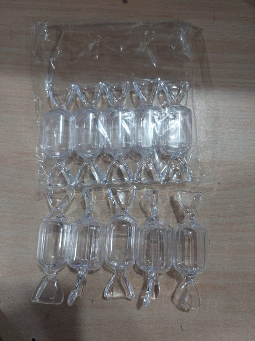 Transparent Candy Shape Box | Mini Plastic Box Rings Earrings, Jewelry Storage Organizer