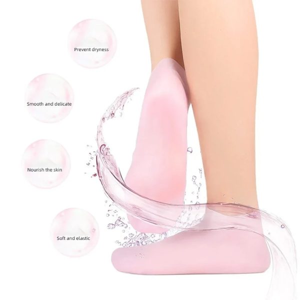 Moisturizing Gel Socks – Heel Crack Repair & Relief