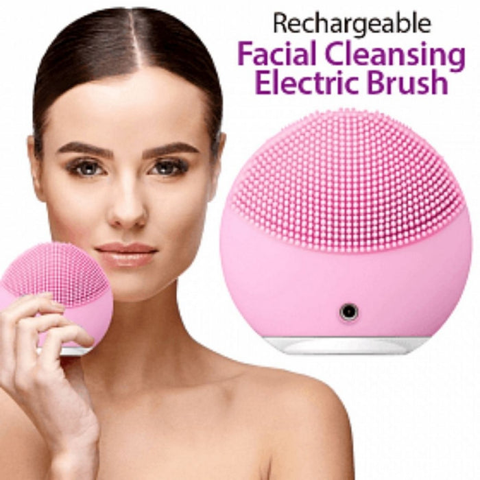 Forever Mini Electric Facial Cleansing Brush – All Skin Types