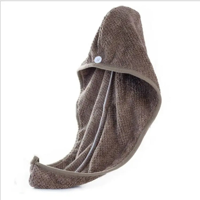Super Absorbent Quick-Dry Hair Towel Cap