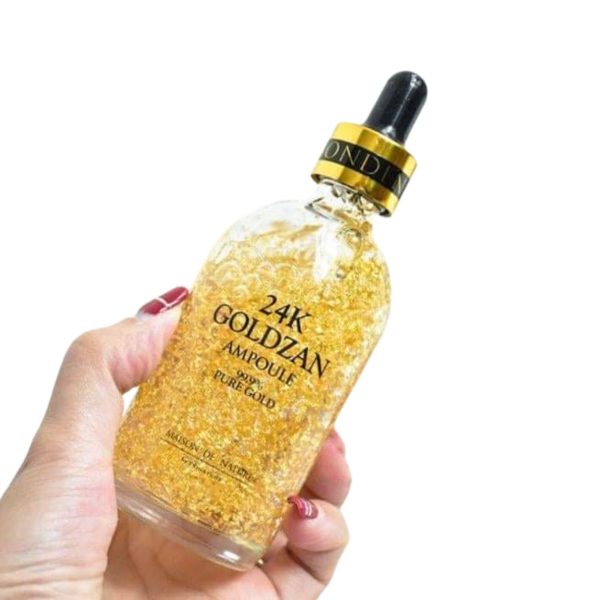 24K Goldzan Ampoule Serum – Whitening, Hydrating & Skin-Nourishing (100ml)
