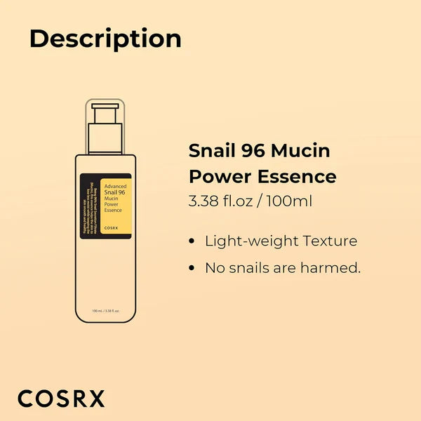 COSRX Snail 96 Mucin Essence (100ml)