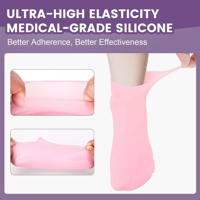 Moisturizing Gel Socks – Heel Crack Repair & Relief