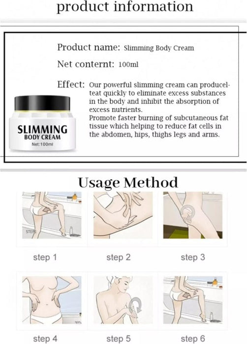 Aichun Beauty Slimming Cream – Fat Burn & Firming (100ml)