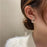 Cute Rabbit Earrings | Korean Style Cartoon Plush Rabbit Bow Earrings For Women Girls – 1 Pair (random Color)