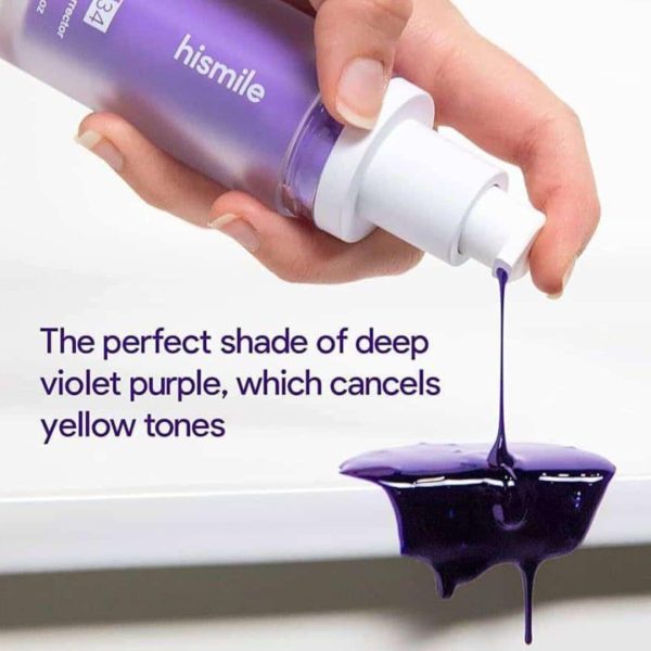 Hismiles V34 Colour Corrector Serum + Nano Toothbrush for Sensitive Gums