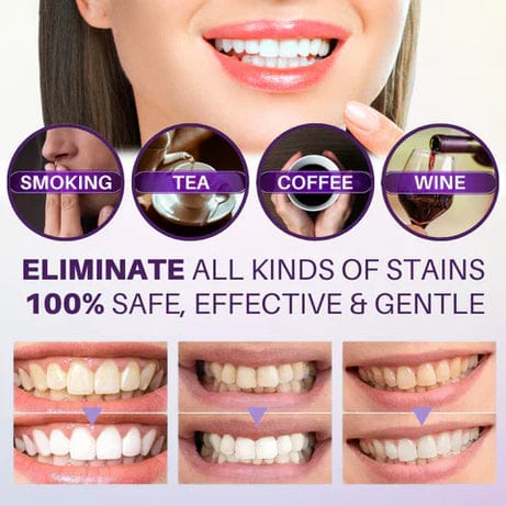 Hismiles V34 Colour Corrector Serum + Nano Toothbrush for Sensitive Gums