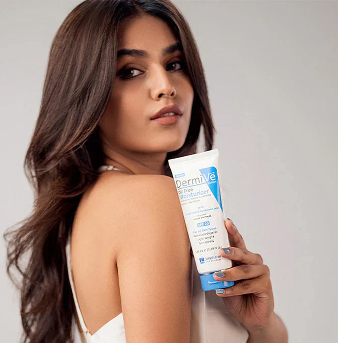 Dermive Oil-Free Moisturizer – Ultimate Skin Hydration | Best Oil-Free Formula for Healthy Glow