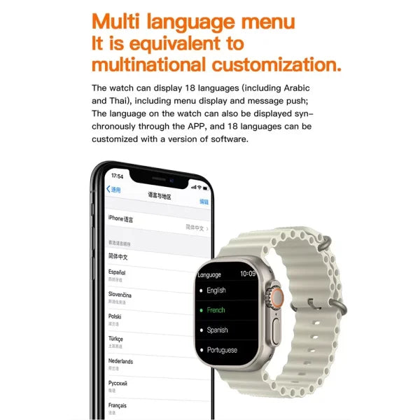 T800 Ultra Smart Watch Series 8